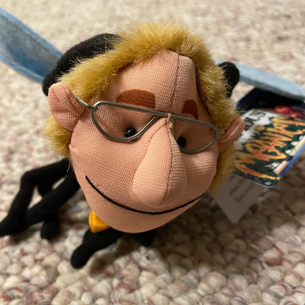 Vintage 1998 Infamous Meanies Plush Toy